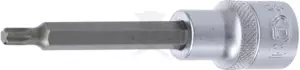 Rátűzőkulcs - crowa+bit 1/2" torx T30 hosszított - BGS