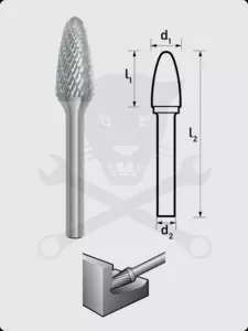 Turbómaró 10 x 20 mm íves forma, gömbölyített végű, SPG 1020/S6 MX
