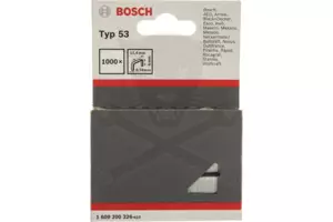 Tűzőkapocs 53-as típus - 6 mm 1000 db - Bosch