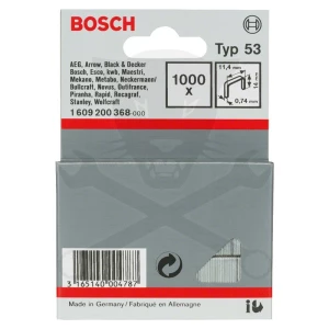 Tűzőkapocs 53-as típus - 14 mm 1000 db - Bosch