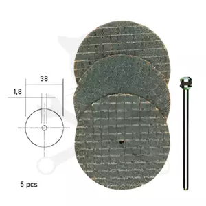 Vágókorong  38x1.0 mm alumíniumhoz