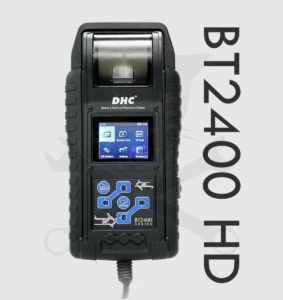 Akkumulátor teszter digitális beépített nyomtatóval 12V-24V - DHC (DHC BT2400 H)