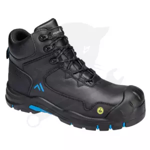 Munkavédelmi bakancs Apex Mid S3S ESD HRO SR SC FO fekete 39-es