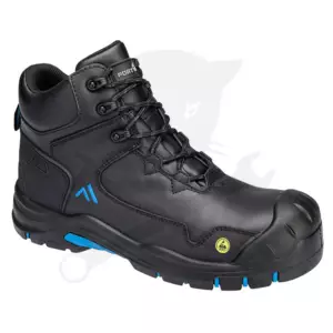 Munkavédelmi bakancs Apex Mid S3S ESD HRO SR SC FO fekete 40-es