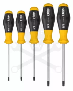 Csavarhúzó készlet Torx 5 db-os T10-T30