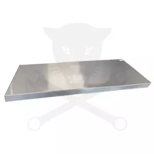 Műhelybútor USA SERIES Alsó rész: Munkalap INOX+BÜKKFA - Szimpla elem