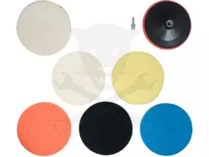 Polírozó korong szivacs készlet 180 x 12/25 mm / M14 - Yato