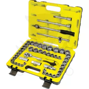 Dugókulcs készlet 1/2" 12 szögű metrikus + COLOS rövid 54 db-os