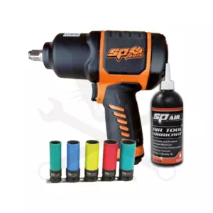 Légkulcs 1/2" 1763 Nm 7 részes készlet - SP Tools