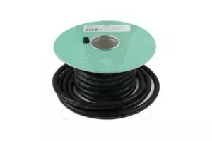 Üzemanyagtömlő  5 mm x 7.6 méter - fekete spec. gumicső