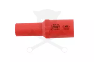 Dugókulcs VDE 1000 V Szigetelt/Hibrid hosszú, mágneses 3/8" 13 mm