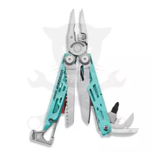 Multifunkciós szerszám Leatherman SIGNAL Aqua Stainless + övtok -