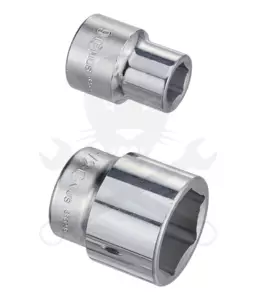 Dugókulcs - crowafej 3/4" 6 lap normál 58 mm Genius
