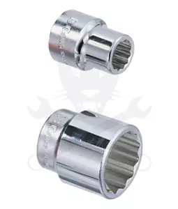 Dugókulcs - crowafej 3/4" 12 szög normál 31 mm Genius