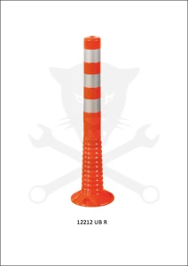 Elhajló oszlop 75 cm narancs - Evelux