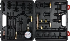 Kompressziómérő benzines + diesel készlet 0 - 40 bar - Yato