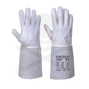 Kesztyű hegesztő, hő-lángálló- Szürke, AWI/TIG 10/XL - Portwest