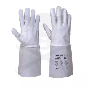 Kesztyű hegesztő, hő-lángálló- Szürke, AWI/TIG 10/XL - Portwest
