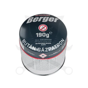 Gázpatron biztonsági szeleppel 190 gr