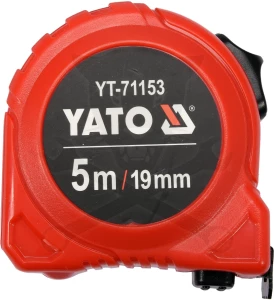 Mérőszalag 5 m x 19 mm - Yato