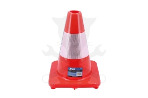 Forgalomterelő kúp 30 cm - PVC - Laser