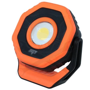Szerelőlámpa LED COB ledes kompakt reflektor akkus SP Tools