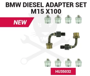 Nyomásteszter PressureDiag-hoz Adapter: BMW diesel adapter klt M15x100