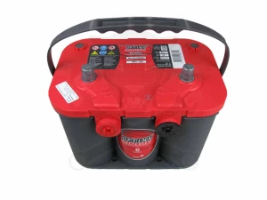Akku OPTIMA RED TOP 12V 50Ah 815A Bal+ oldalcsav 254x172x173 mm