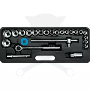 Dugókulcs készlet 1/2" 6 lap 8-30 mm 24 db-os -