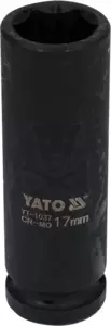 Légkulcsfej 1/2" 6 l.h. 17-es Yato