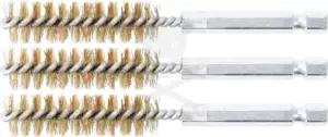 Motor-hengerfej furat tisztító kefe 1/4" - 13 mm 3db/cs - BGS