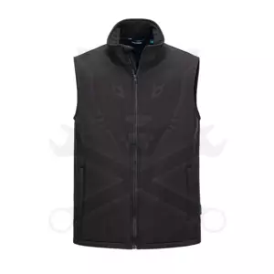 Mellény Softshell fekete L GILET - Portwest