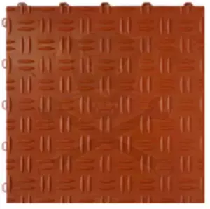 Műhelypadló - SwissDeck DiamondDeck 33,3x33,3cm Terracotta