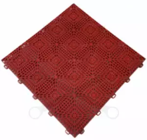 Műhelypadló - SwissDeck SportDeck 33,3x33,3cm Racing Red
