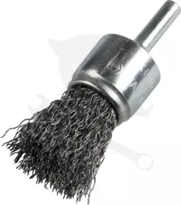 Drótkorong ecsetkefe hullámos 25 x 6 mm BPS 600 W acél