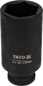 Légkulcsfej 1/2" 6 l.h. 28-as Yato