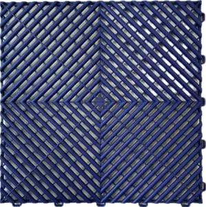 Műhelypadló - SwissDeck RibDeck Classic 33x33cm Midnight Blue RAL5022