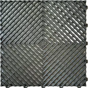 Műhelypadló - SwissDeck RibDeck Classic 33x33cm Slate Grey RAL7012