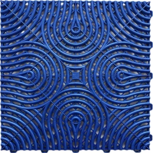 Műhelypadló - SwissDeck RibDeck Infinity 33,3x33,3cm Pearl Island Blue