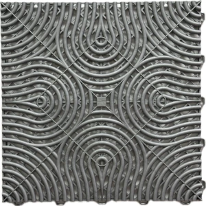 Műhelypadló - SwissDeck RibDeck Infinity 33,3x33,3cm Pearl Grey