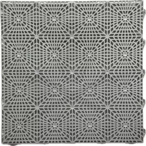 Műhelypadló - SwissDeck SportDeck 33,3x33,3cm Pearl Silver