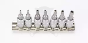 Bit készlet 5 ágú, lyukas-torx TS bit készlet 7 db-os 1/4" - Yato