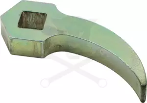 Feszítő szerszám 70 mm hosszú pajszer 1/2" adapter, kerek ívelt vég