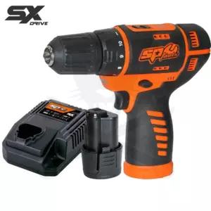 Fúró-csavarozó, akkus 12V 24 Nm 1db 2.5Ah Li-ion - SP Tools
