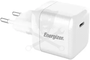 Fali Töltő Energizer 30W EU Fehér