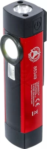 Szerelőlámpa LED COB ledes elemlámpa mini zsebfény UV-s - BGS