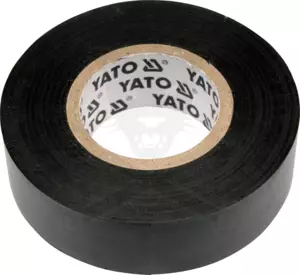 Szigetelőszalag 20m fekete 0.13x19 mm - Yato