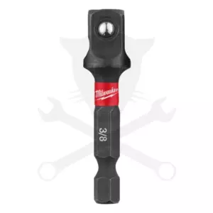 Adapter 1/4"-3/8" hatlap-négylap - Milwaukee