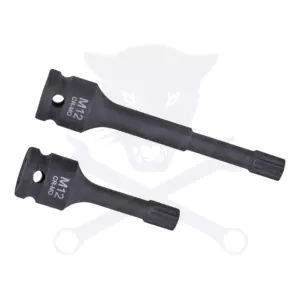 Légkulcsfej 1/2" XZN M12 x 72 mm + 115 mm - VAG- középen vékonyított