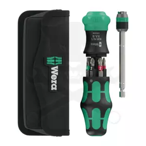 Csavarhúzó, bit tartós, racsnis 1/4" Kraftform 20 RA-R - Wera